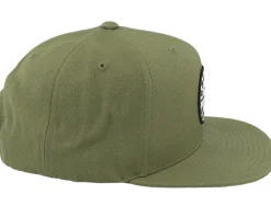 Oath III Olive Surplus/White Snapback - Brixton
