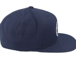 Oath III Washed Navy/Washed Navy Snapback - Brixton