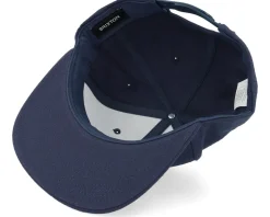 Oath III Washed Navy/Washed Navy Snapback - Brixton