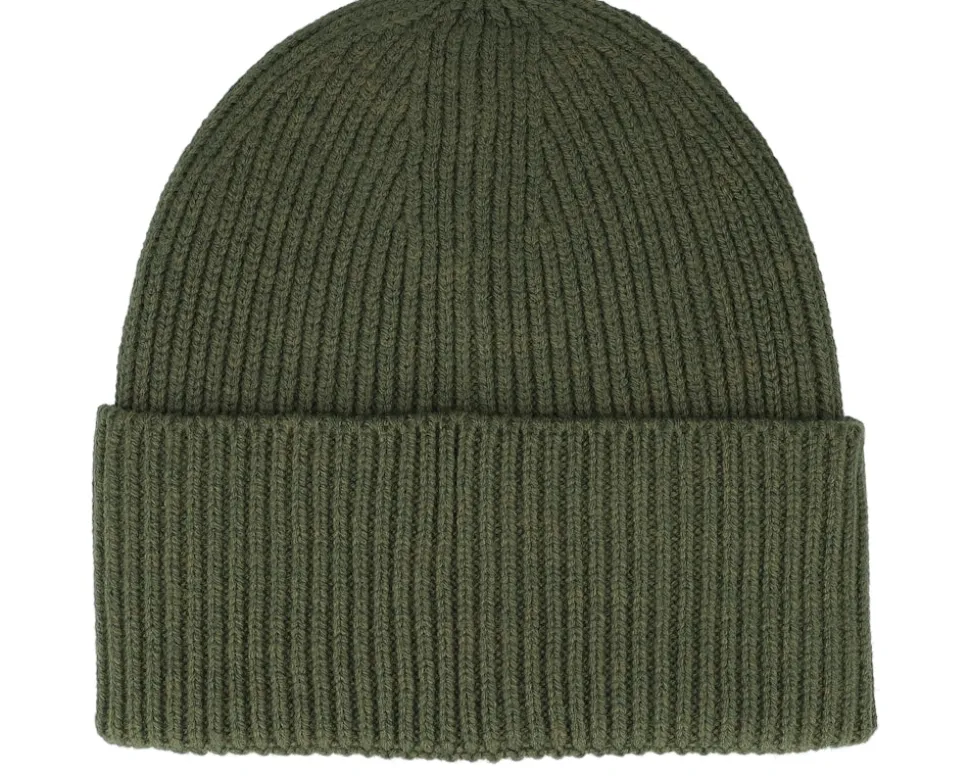 Oatmeal Oversized Cuff Blank Beanie - Beechfield