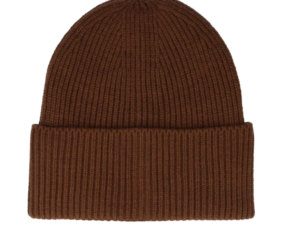 Oatmeal Oversized Cuff Blank Beanie - Beechfield