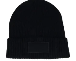 Oatmeal/Black Fashion Patch Cuff - Beechfield