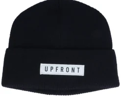 Ocean Knit Beanie Black Cuff - Upfront