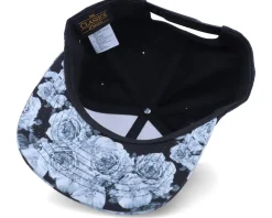 Ocean Sunset Geometric Black/Rose Grey Snapback - Iconic