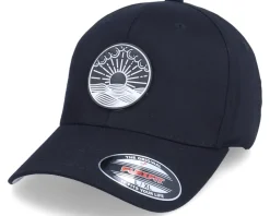 Ocean Sunset Patch Black Flexfit - Iconic