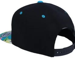 Ocean Sunset Patch Black/Hawaai Snapback - Iconic