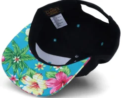 Ocean Sunset Patch Black/Hawaai Snapback - Iconic