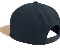 Ocean Sunset Patch Black/Suede Snapback - Iconic