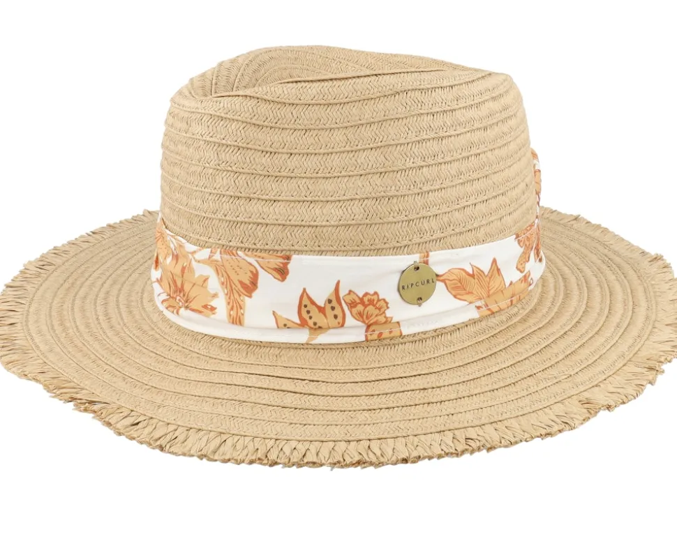 Oceans Panama Hat Tobacco Straw Hat - Rip Curl
