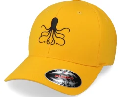 Octopus Silhouette Yellow Flexfit - Iconic