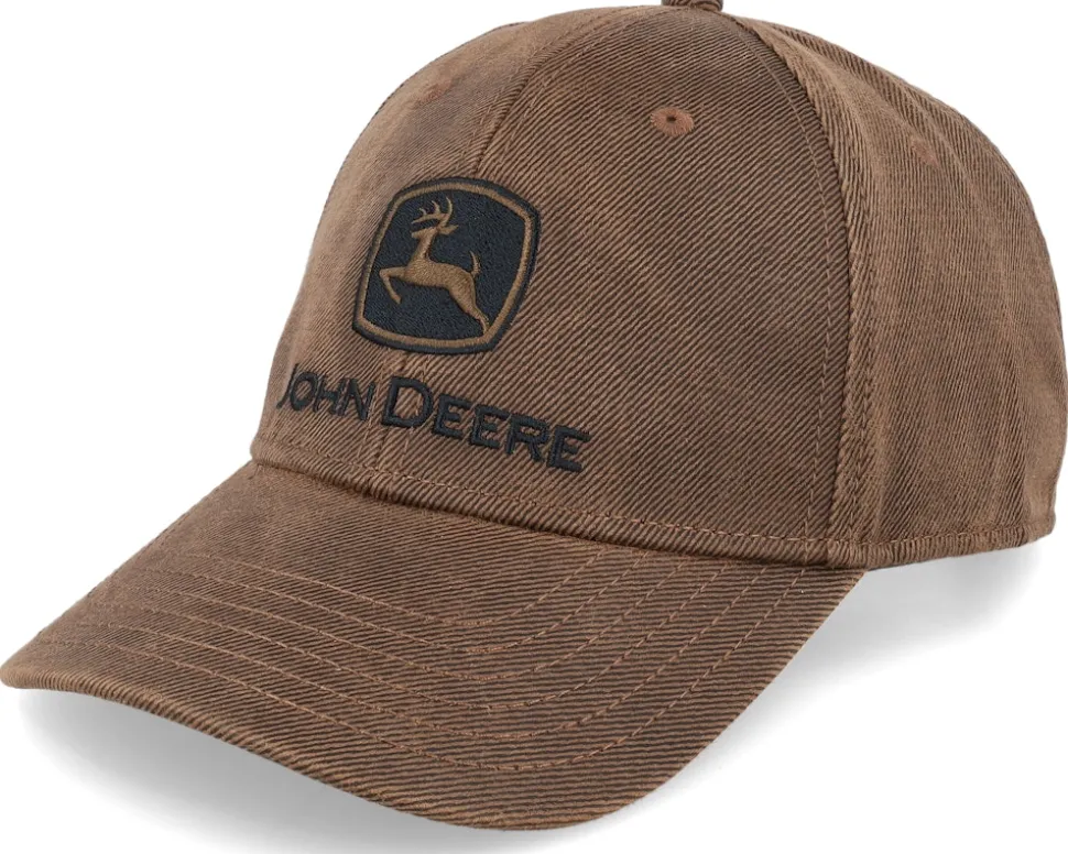 Oilskin Brown Adjustable - John Deere