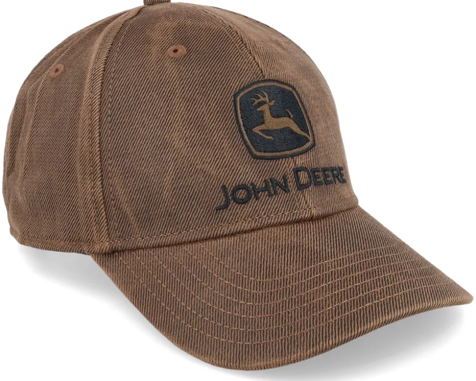 Oilskin Brown Adjustable - John Deere