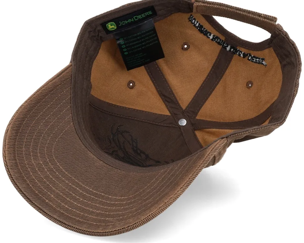 Oilskin Brown Adjustable - John Deere