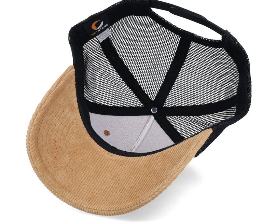 Ok I Pull Up Capybara Cord Caramel/Black Trucker - Iconic