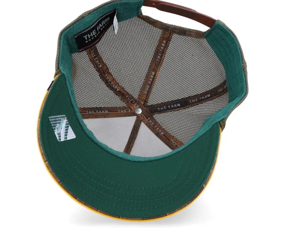 Ol Man Bert Nautical Nonsense Yellow A-Frame Trucker - Goorin Bros.