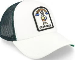 Old & Skate White/Navy Trucker - Coastal