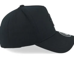 Old English B Black On Black A-Frame Adjustable - Bearded Man