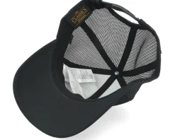 Old English B Patch Black Trucker