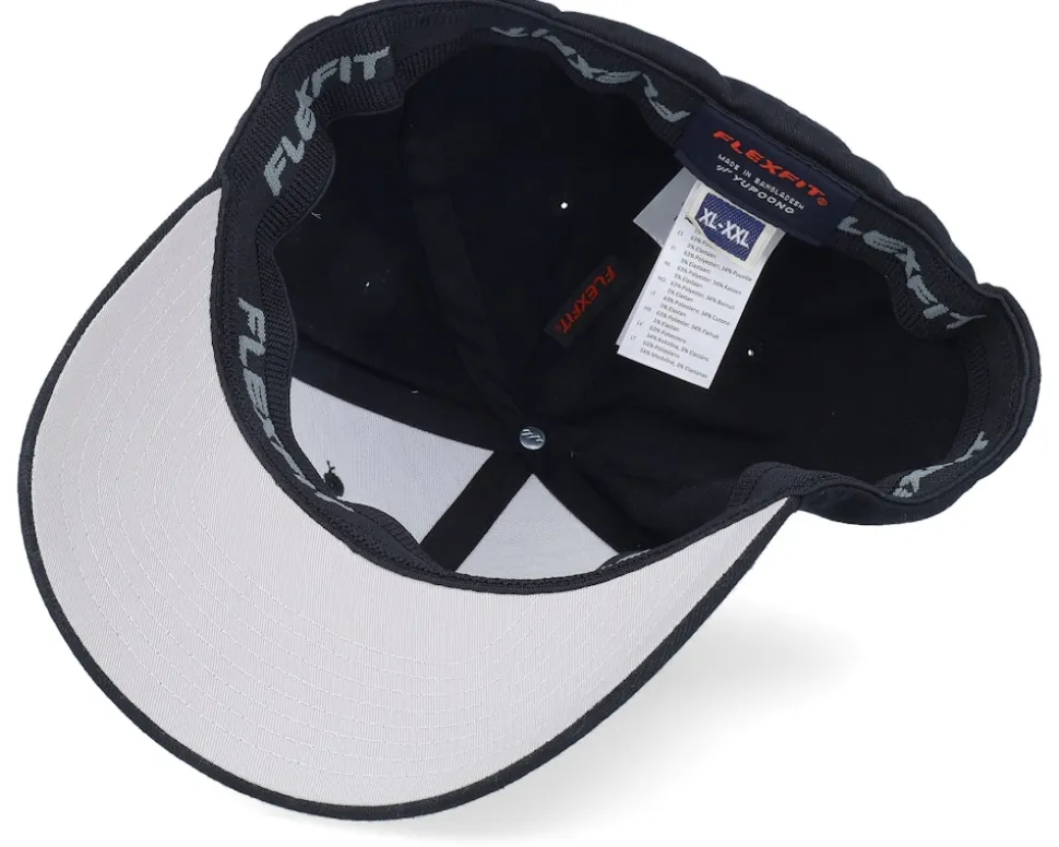 Old English Logo Black Flexfit - Bearded Man