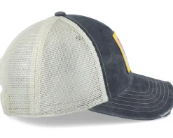 Old Style Orville Stone Navy Trucker - American Needle