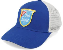 Old Style Valin Royal/Ivory Trucker - American Needle