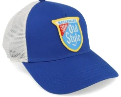 Old Style Valin Royal/Ivory Trucker - American Needle