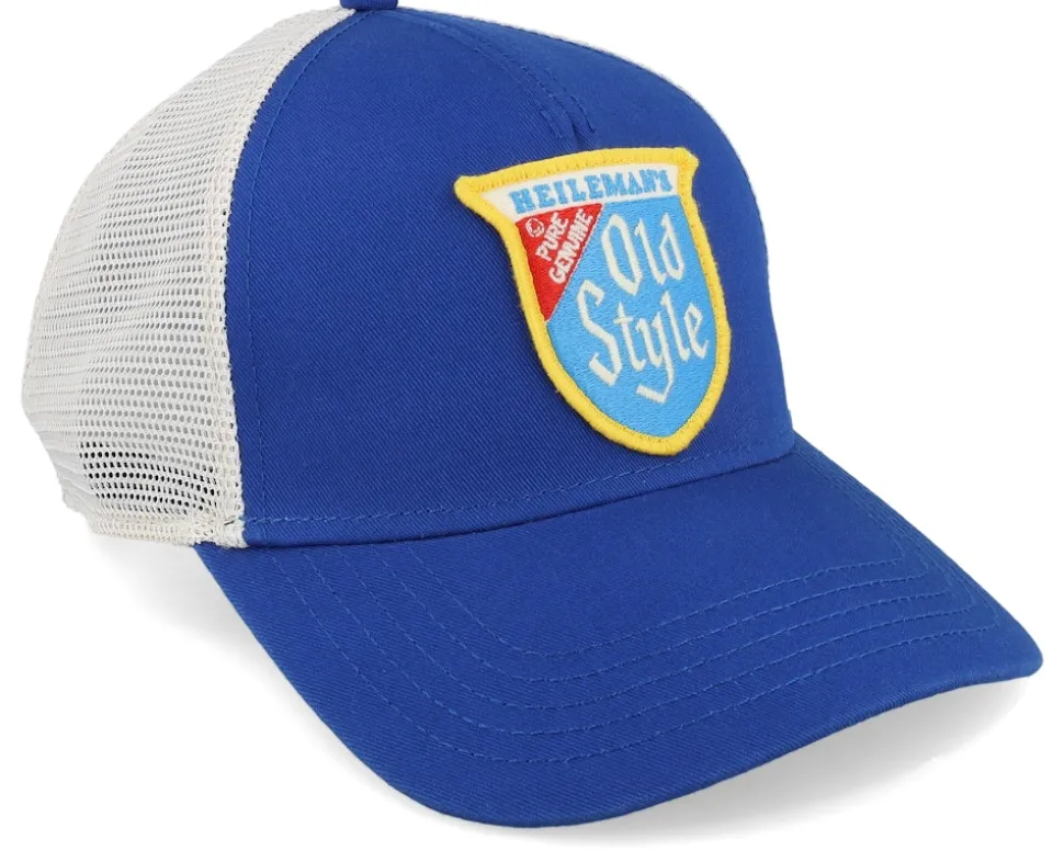 Old Style Valin Royal/Ivory Trucker - American Needle