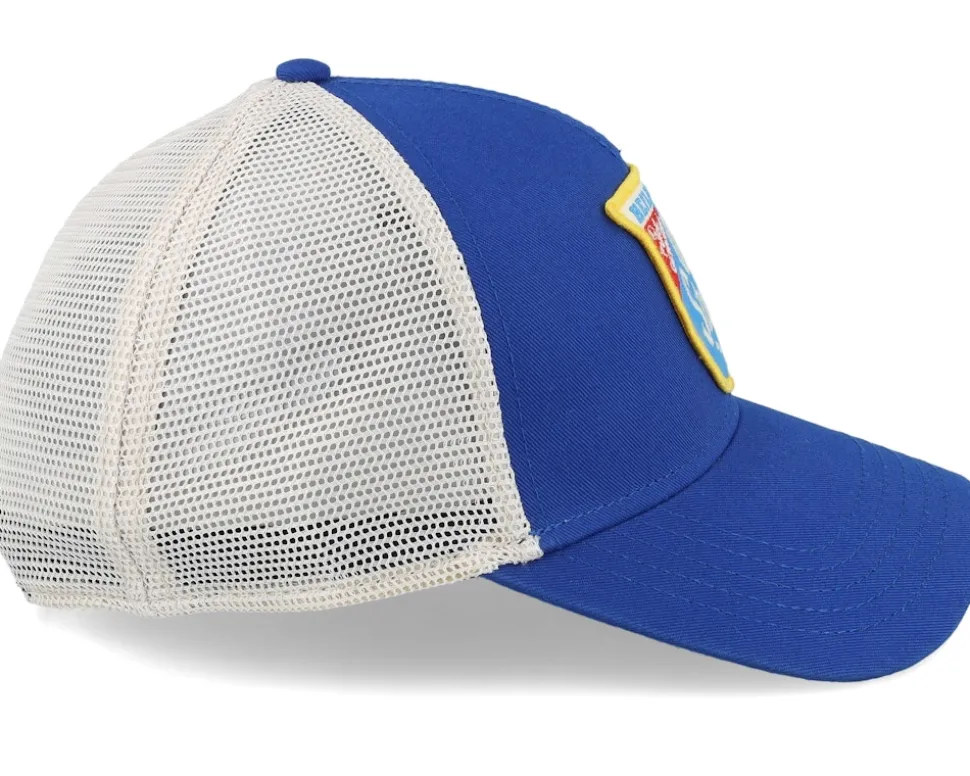 Old Style Valin Royal/Ivory Trucker - American Needle