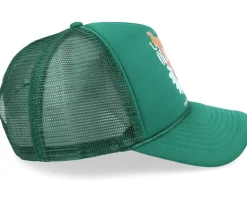 Old Ways Graphic Pine Green Trucker - Coney Island Picnic