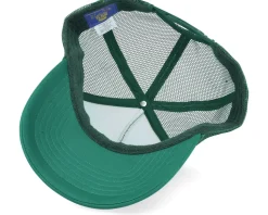 Old Ways Graphic Pine Green Trucker - Coney Island Picnic