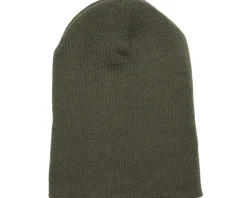 Olive Green Cuff Blank Beanie - Beechfield