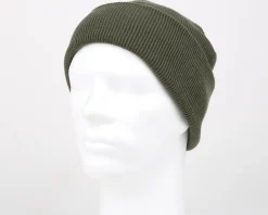 Olive Green Cuff Blank Beanie - Beechfield