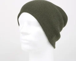 Olive Green Cuff Blank Beanie - Beechfield