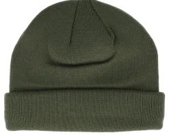 Olive Green Recycled Mini Fisherman Short Beanie - Beechfield