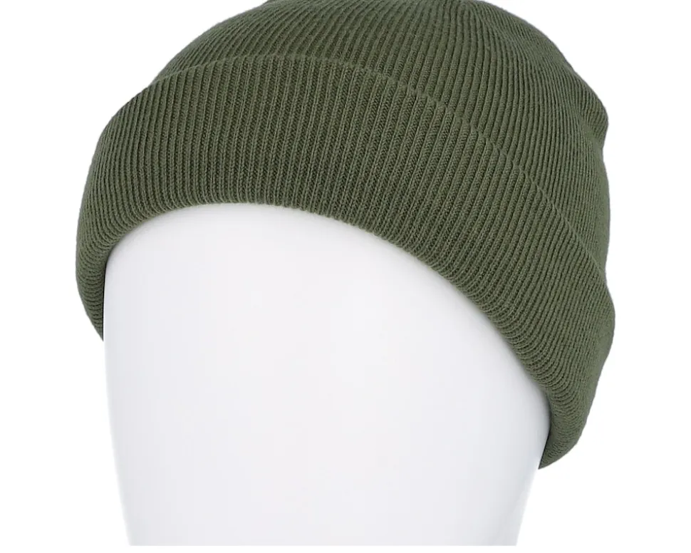 Olive Green Recycled Mini Fisherman Short Beanie - Beechfield