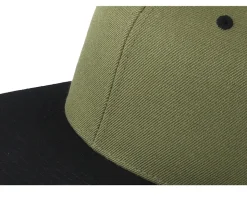 Olive/Black Snapback - Yupoong