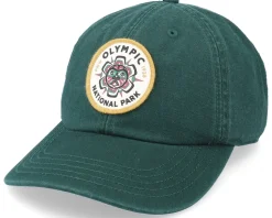 Olympic Hepcat Dark Green Dad Cap - American Needle