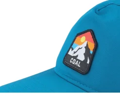 One Peak Teal Trucker - Coal