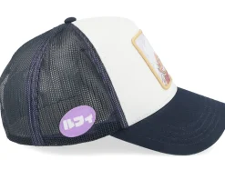 One Piece Gear Purple/White/Black A-Frame Trucker - Capslab