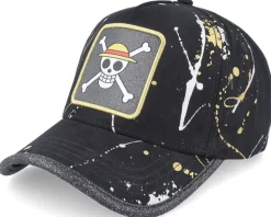 One Piece Logo Black A-Frame Adjustable - Capslab