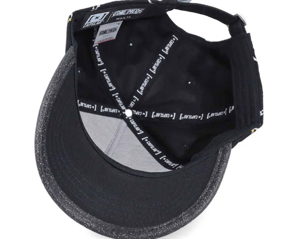 One Piece Logo Black A-Frame Adjustable - Capslab