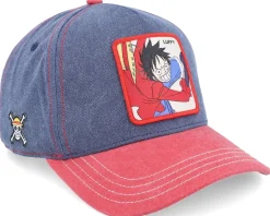 One Piece Luffy Blue/Red A-Frame Adjustable - Capslab