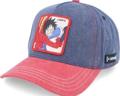 One Piece Luffy Blue/Red A-Frame Adjustable - Capslab