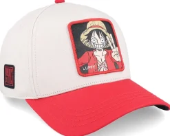 One Piece Luffy Grey/Red A-Frame Adjustable - Capslab