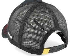 One Piece Straw Hat Crew Black Trucker - Capslab