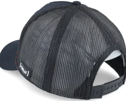 One Piece Straw Hat Crew Black A-Frame trucker - Capslab