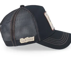 One Piece Wanted Black/Brown Trucker - Capslab