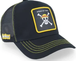 One Piece Wanted Black/Brown Trucker - Capslab