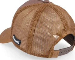 One Piece Wanted Brown Trucker - Capslab