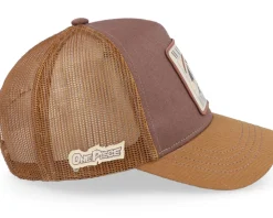 One Piece Wanted Brown Trucker - Capslab